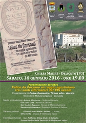 Presentazione libro a Deliceto (FG) Presentazione libro a Deliceto (FG)